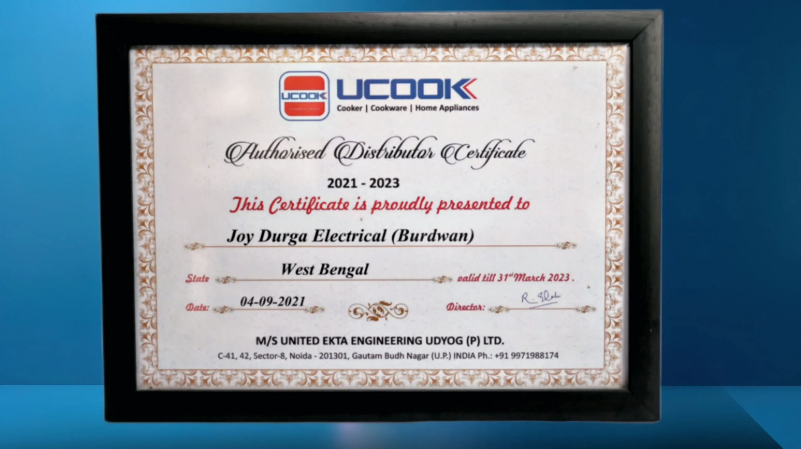 jayanta enterprise certificate